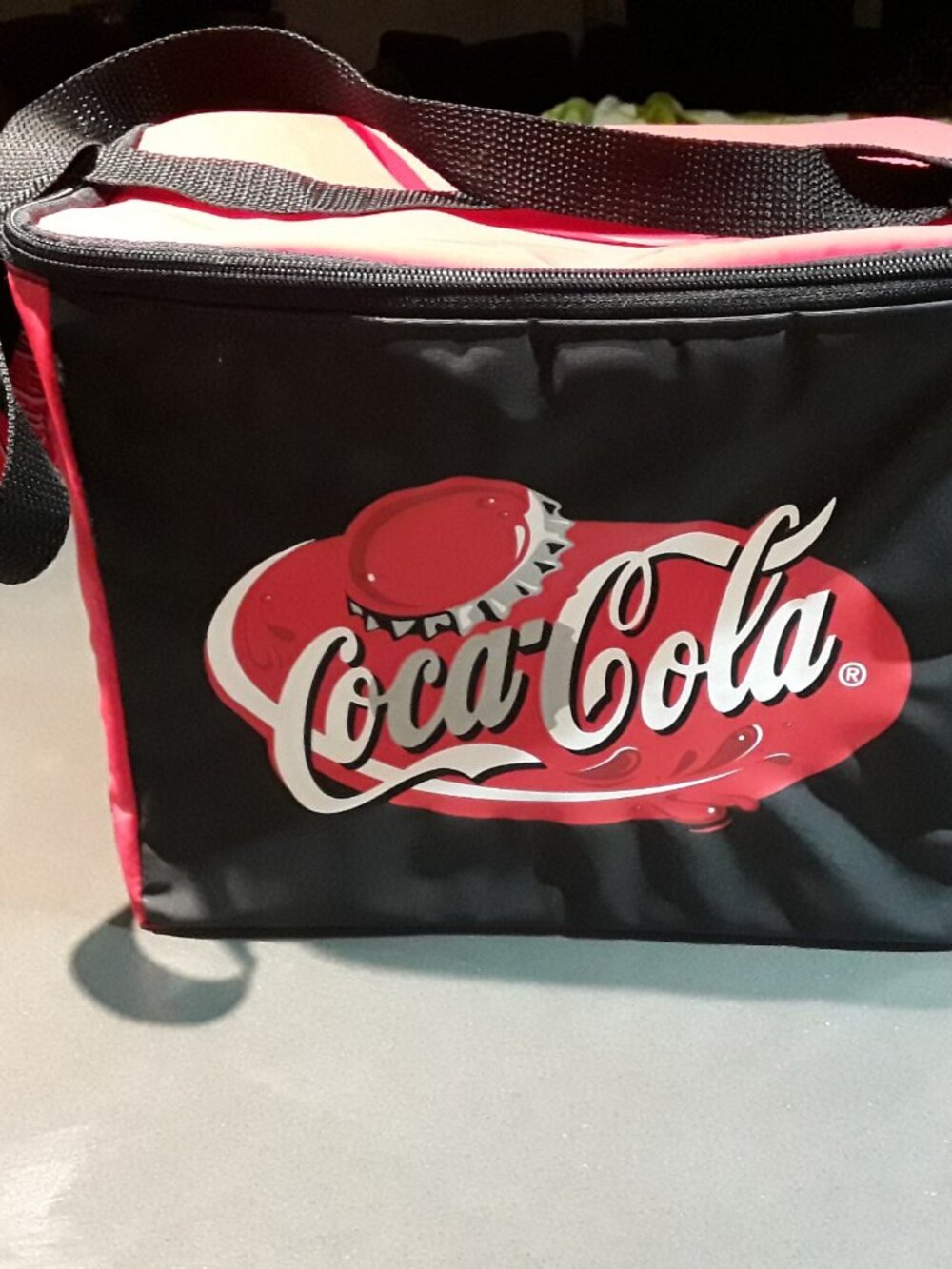 Coca‑Cola Insulated Cooler Bag – Red –NWT– Shoulder Strap – Coke Promo